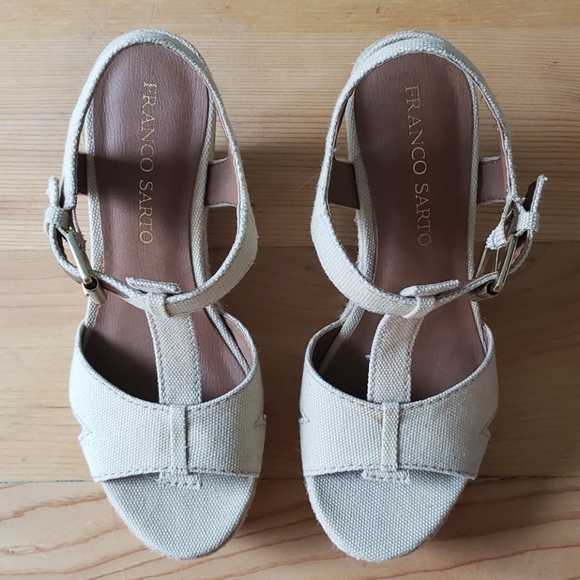 Franco Sarto Wedge Sandals - Picture 2 of 5